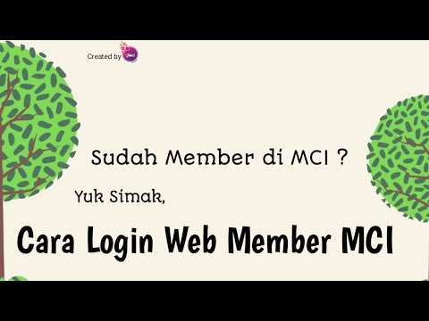 Cara Login Web Member MCI