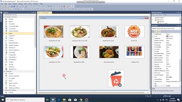 โปรแกรมร้านอาหาร visual Basic