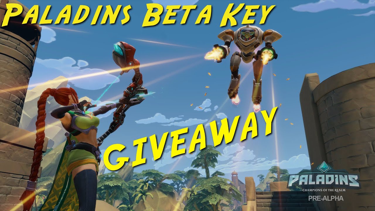[ENDED] For The Subs - Paladins Beta Key Giveaway - Closed Beta Update 20