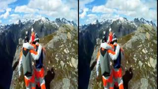 3D Wingsuit Proximity Flying BASE Jumping 3D SBS VR Box screenshot 5