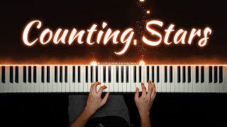 Counting Stars - @OneRepublic | Piano Cover with PIANO SHEET Resimi