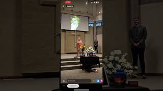 Becky’s full memorial