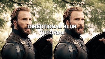 bcc directional blur tutorial // after effects