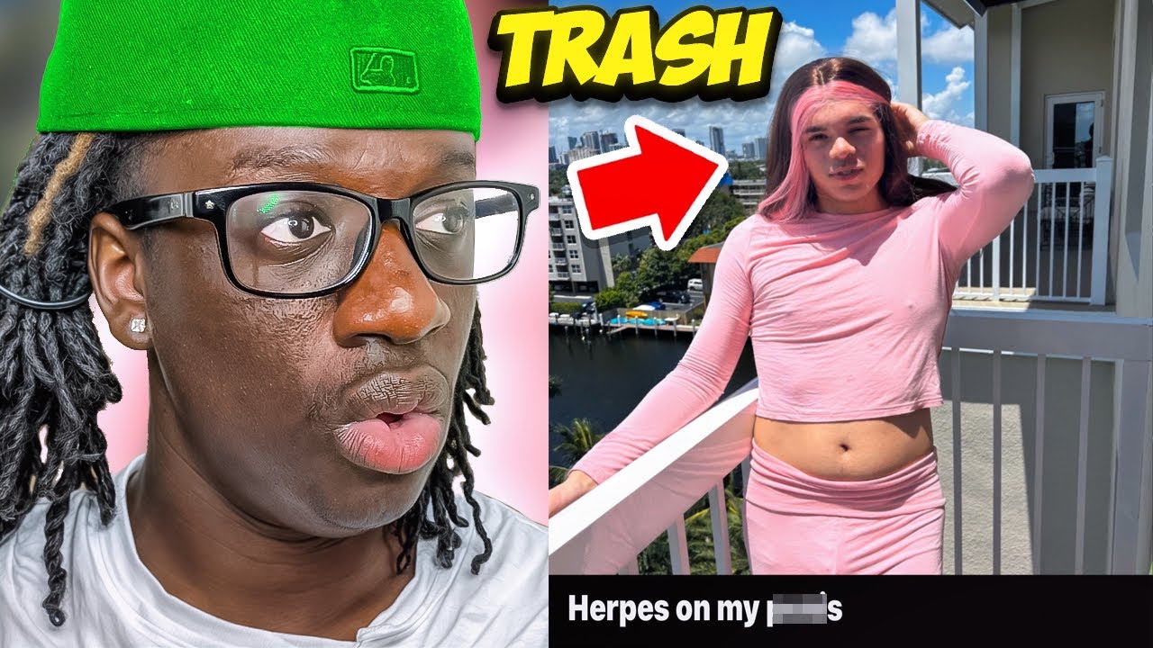 Встречайте рэпера, который ХУДШЕ Юно Майлза… (гей секси redd)