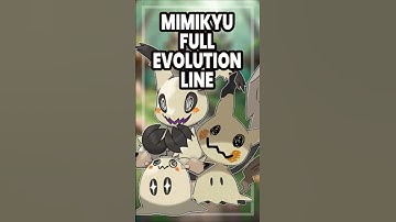 What if your favorite Pokémon finally got a FULL EVOLUTION LINE? #fakemon #mimikyu #pokemon