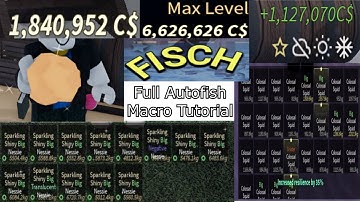 (READ DESCRIPTION) Autofish Macro V8 AHK | Roblox Fisch