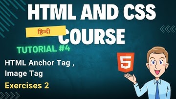 HTML anchor tag and image tag Exercise 2 ( HTML and CSS Tutorial #4 ) @codefacts788