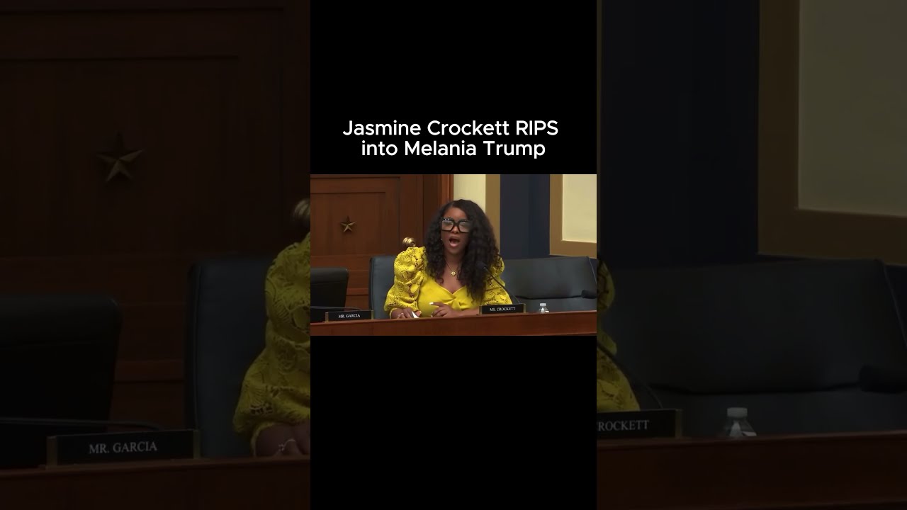 Jasmine Crockett RIPS Into Melania Trump