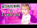 Cutest Interview With A One Year Old! *Adorable*