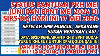 AKHIRNYA SP2D PENCAIRAN PKH BPNT KHUSUS GOL. INI SUDAH TURUN❗️STATUS PKH 'SUDAH SPM' TIBA² HILANG 😱