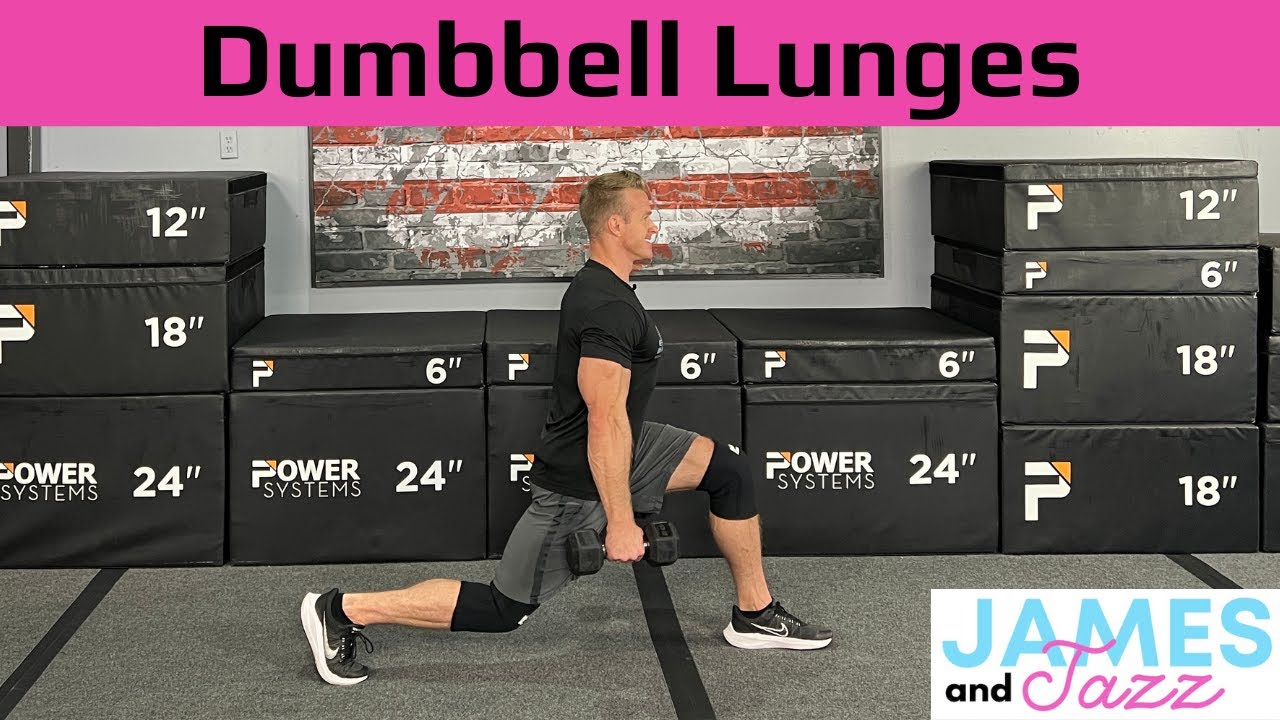 Dumbbell Lunges || Great Leg Definition || Great Quad Pump || Work Your Legs To Exhaustion