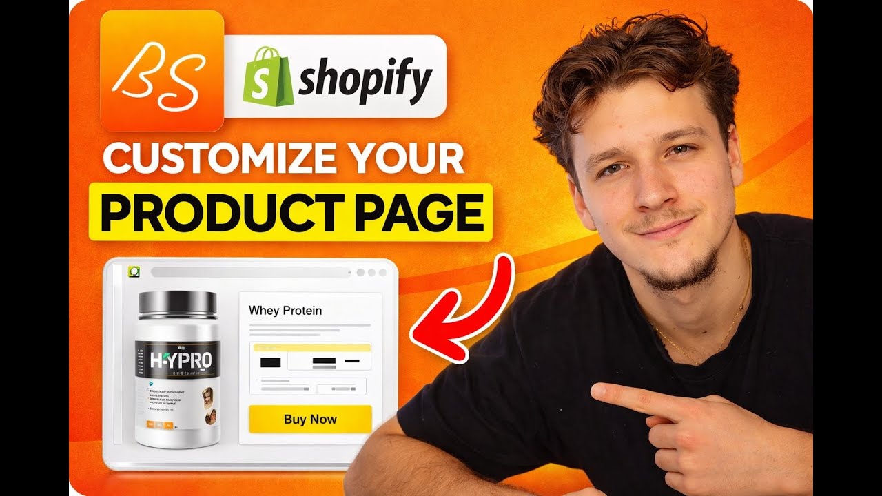 Shopify Product Page Customization Tutorial 2026