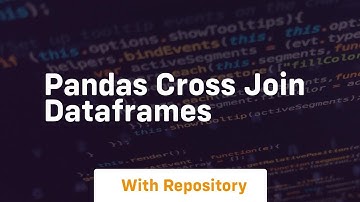 pandas cross join dataframes