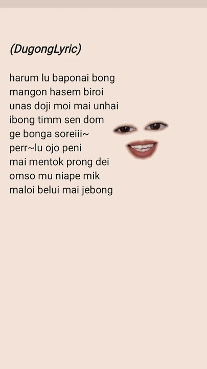 lirik lagu thailand