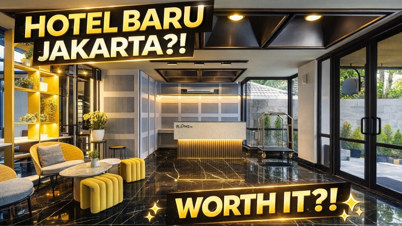 COBA HOTEL BARU DI JAKARTA! ROOM INC SUDIRMAN WORTH IT?!