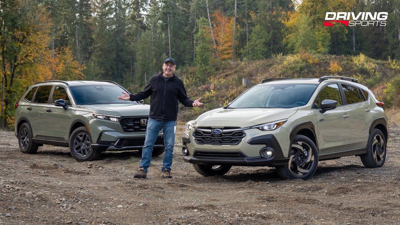 У кого лучший гибридный полный привод? Honda против Subaru: перестрелка!