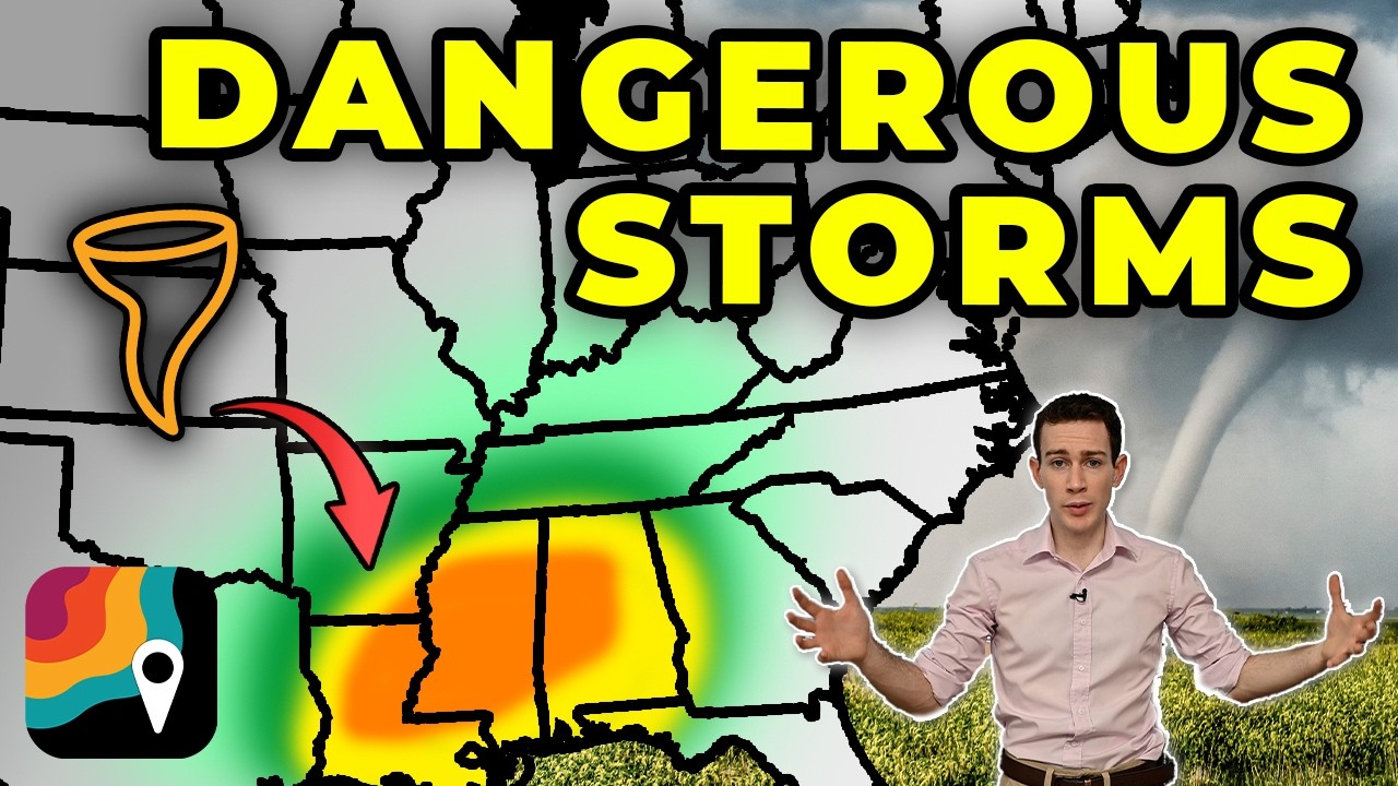 Could a Tornado Outbreak Be on the Way for the Deep South? - YouTube