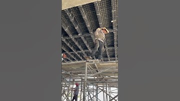 #waffle #roof #video #workout #heavycivil #civil #engineering #design #scaffolding #concrete #usa