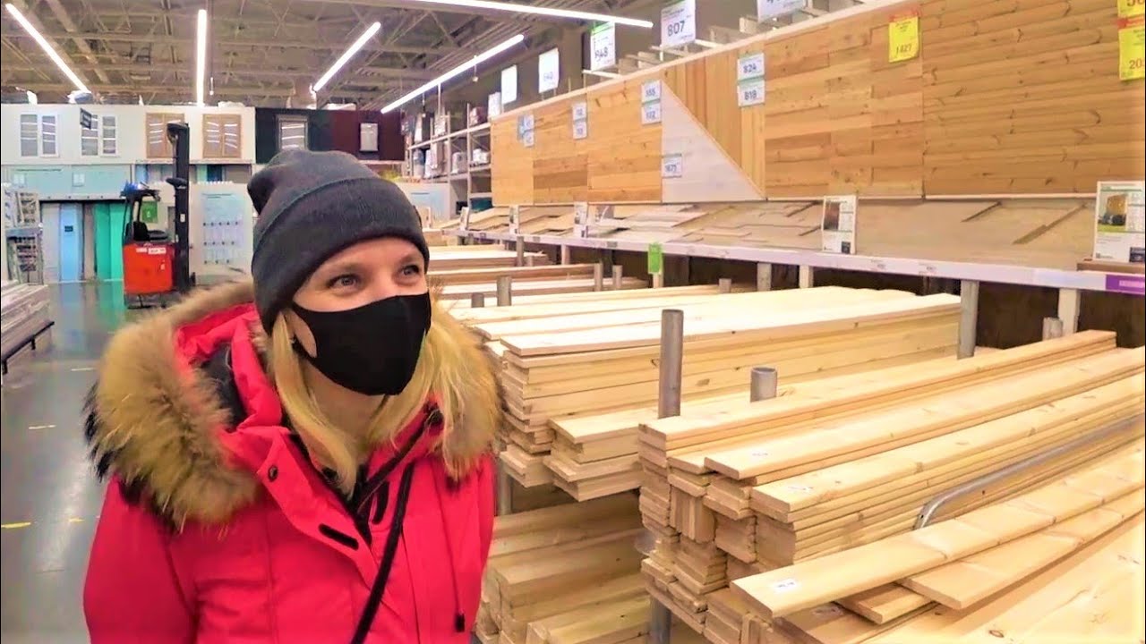 Поездка за материалами и дела на стройке