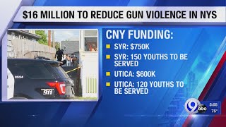Millions in funds to reduce gun violence in NYS