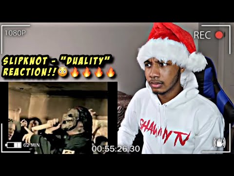 First Time Hearing Slipknot - Duality | Reaction!!