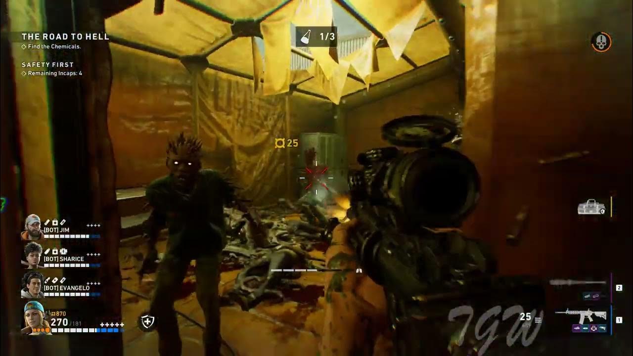 Back 4 Blood (PC) walkthrough The Road to Hell YouTube