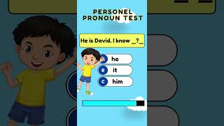 Personel Pronouns Grammar Test screenshot 5