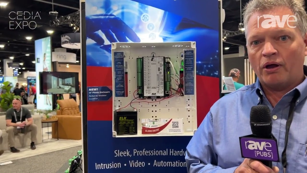CEDIA Expo 2023: Elk Products Introduces Elk E27 Alarm Engine Control System for Home Security
