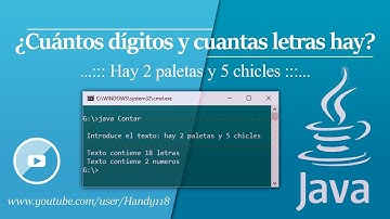 Resolviendo Ejercicios #2 | Contar Dígitos y Letras | Java