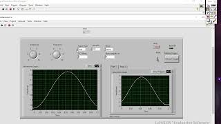 Labview Project Function Gen/Oscillo