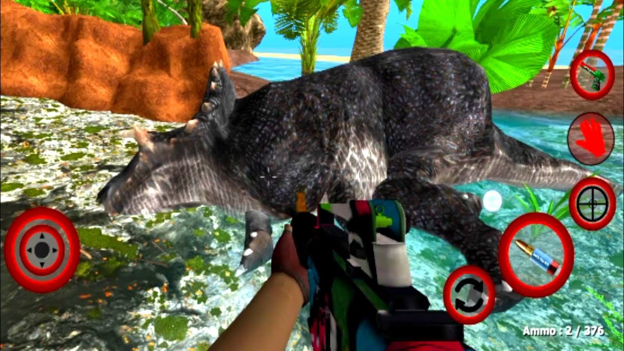 Dinosaur bloody island android gameplay