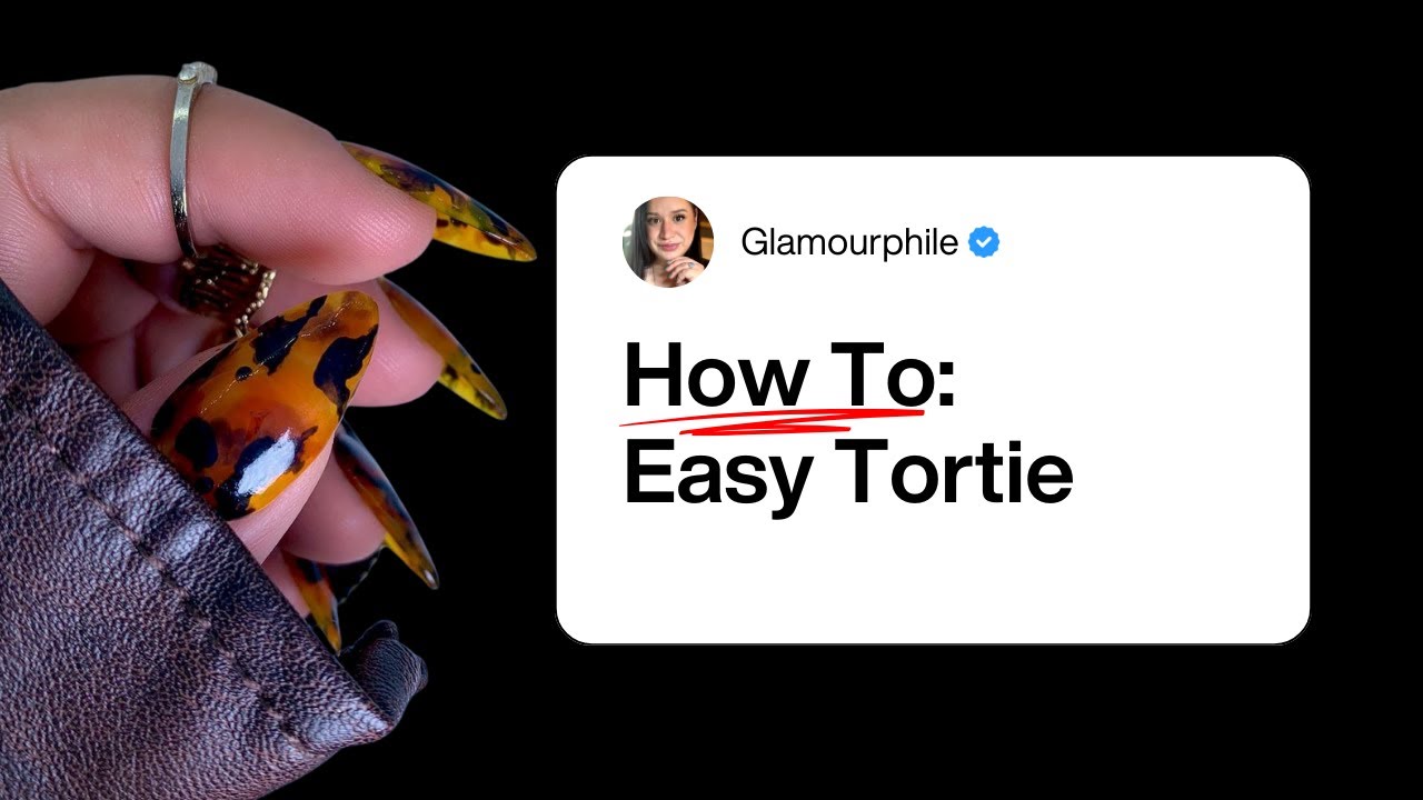 Tortie Nail Art