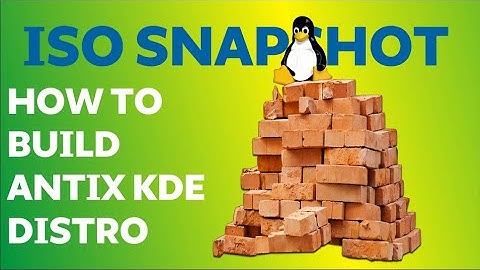 create personal Linux iso using snapshot. Yea!