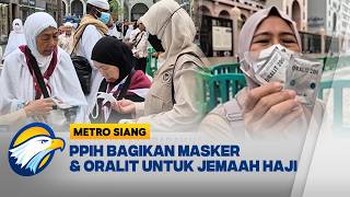 Strategi PPIH Lindungi Jemaah dari Dehidrasi Berat Saat Cuaca Ekstrem [Metro Siang]