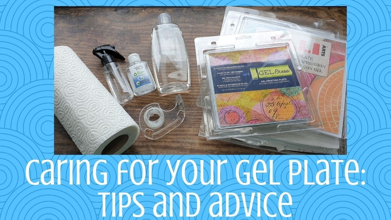 The Best Way to Store Your Gel Plate - Carolyn Dube