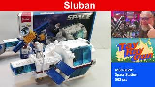 Honest full review: M38-B1201 Sluban Space Station! Cool building set that'll attach to another set!