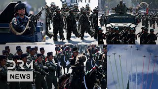 Mexico Marks 115th Revolution Day Parade With Soldiers, Pilots, Jets & Historic Vehicles | AQ1N