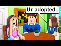 LITTLE KID Finds Out She Was ADOPTED In Roblox Bloxburg..