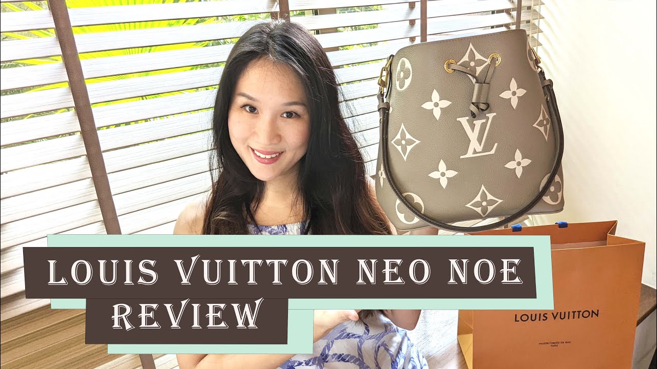 LOUIS VUITTON NEONOE MM & BB COMPARISON! WFIMB AND GIVEAWAY TIME