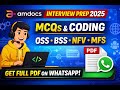 Amdocs Interview Questions 🚀🔥 | MCQs + Coding | OSS BSS CRM NFV Telecom Software MCQs