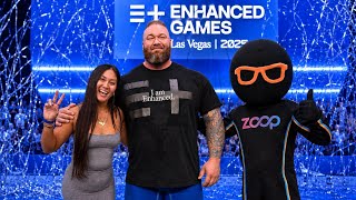 i met thor bjornsson! | enhanced games vlog