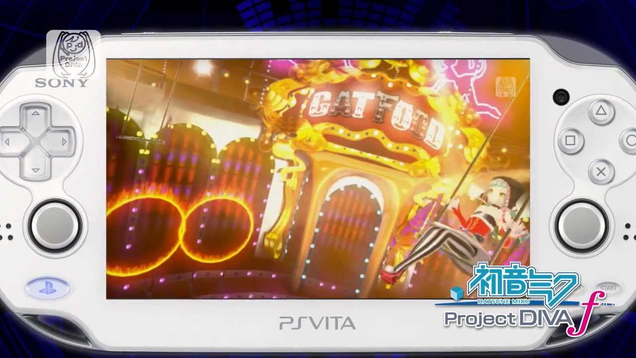 PSVita 初音ミク Project DIVA f Promotion Movie