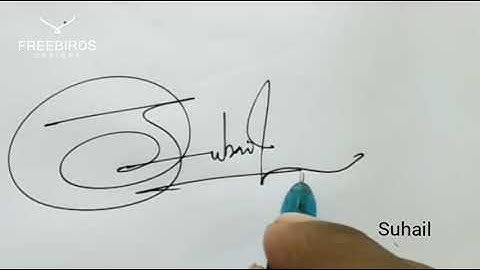 S SIGNATURE | how to create my own signs |  freebirdsdesigns1@gmail.com /+91 8304091383 whatsapp/tel