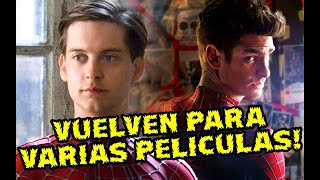 💥SPIDERVERSE ANDREW GARFIELD Y TOBEY MAGUIRE VUELVEN ! 10 PELICULAS BLACK ADAM - WANDAVISION - NEWS