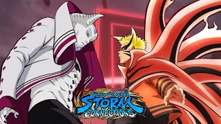 NARUTO BARYON FULL POWER VS ISSHIKI OTSUSUKI FULL POWER | Naruto Strom Connections MOD