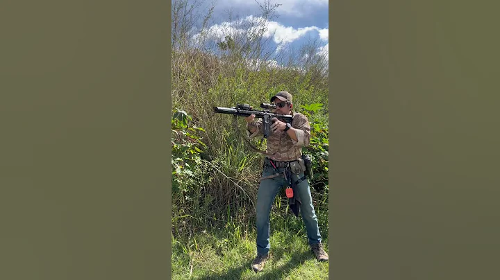 FIRST SHOTS FROM Dead Air Sandman-X 3D Printed Suppressor! So Soft!