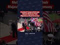 The President and First Lady host a State Arrival Ceremony on the South Lawn of the White House