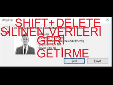 SHIFT-DELETE İLE SİLİNEN VERİLERİ GERİ GETİRME #recovery #ftkimager hqdefault
