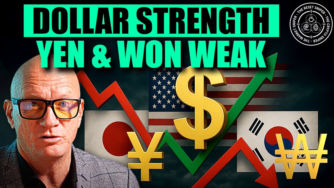 Dollar Strength, Korean Won & Yen weak, AU10Y Ozzie Debt Spike, Golds 3rd sell off before recovery