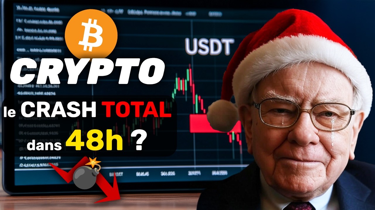 🚨 BITCOIN & CRYPTO le CRASH dans 48h ?